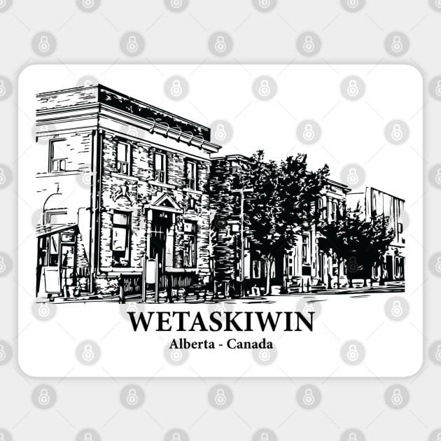 Wetaskiwin - Alberta Magnet by Lakeric